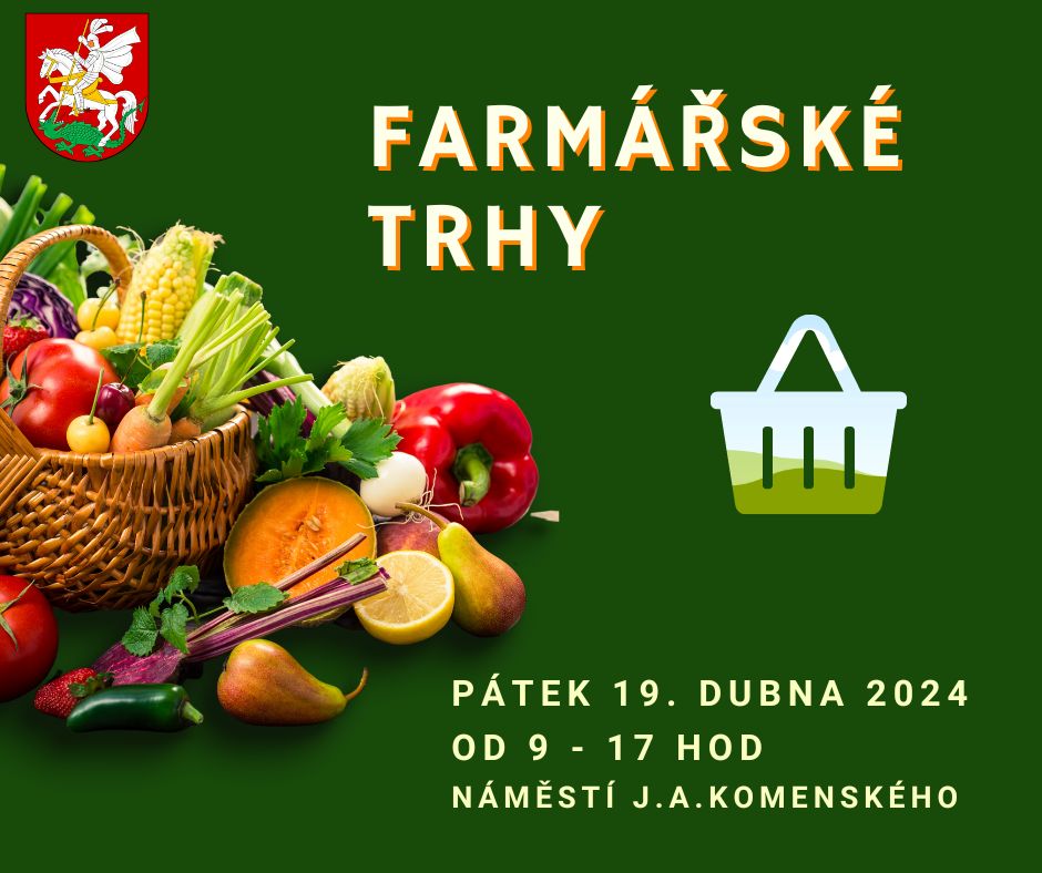 Farmářské trhy v Brušperku - pátek 19. dubna 2024
